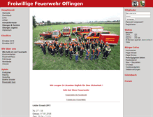 Tablet Screenshot of feuerwehr-offingen.de